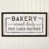 Buffalo Check Bakery - Bakery Sign