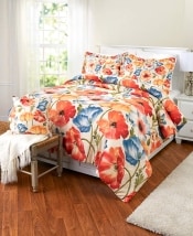 Watercolor Floral Bedroom Collection