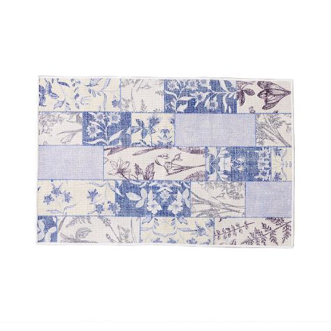 Floral Patch Machine Washable Rugs
