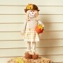 24" Country Harvest Decorative Scarecrows - Girl