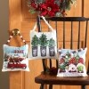 10" Lighted Holiday Accent Pillows