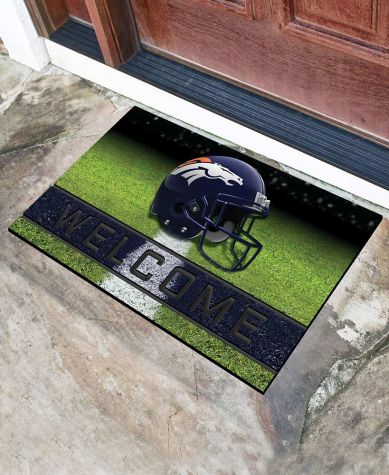 NFL Welcome Rubber Doormats - Broncos