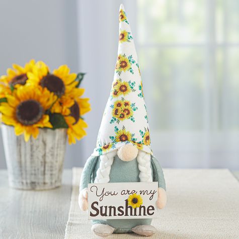 Sunflowers or Daisies Decorative Gnomes