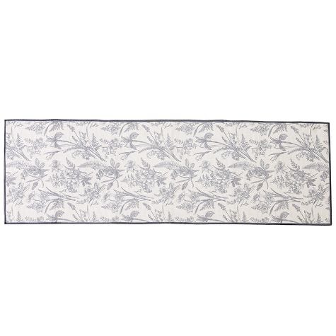 Natural Floral Machine Washable Rugs