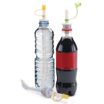 2-Pk. Beverage Caps and Bottle Straws