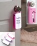 Lighted Doorknob Message Board with Pen
