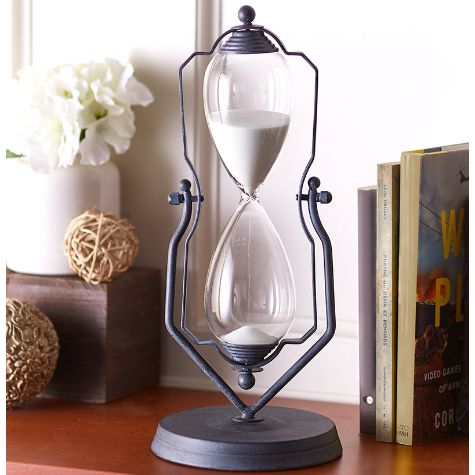 14" Decorative Hourglass