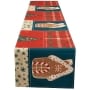 Gingerbread Patchwork Table Runner and Set of 4 Placemats - Table Runner