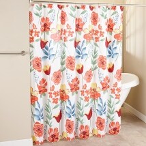 Garden Delight Bathroom Collection - Shower Curtain