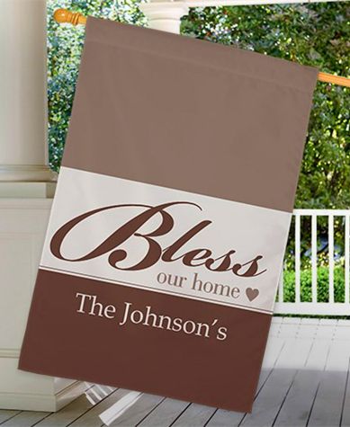 Personalized Double-Sided House Flags