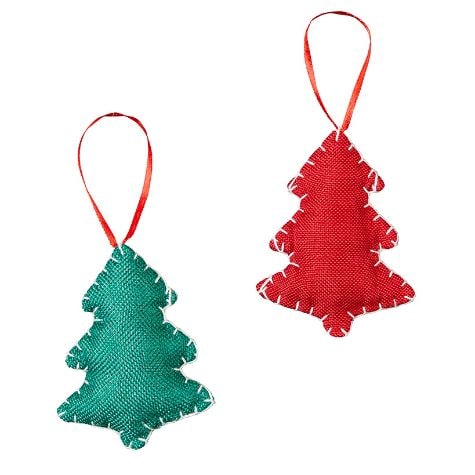 Sets of 2 Pet Ornaments - Trees
