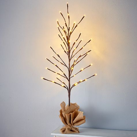 Spring Woodland Forest Home Collection - Lighted Twig Tree