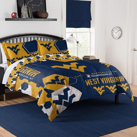 NCAA Hexagon Comforter Set