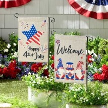 Americana Flags with Stake