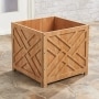Wood Planter Boxes - Natural