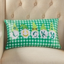 St. Patrick's Day Gnome Pillow