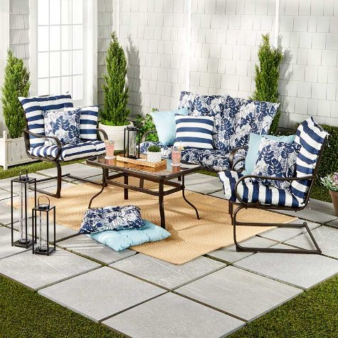 2-Pc. Outdoor Seat Cushions
