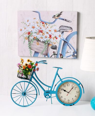 Floral Bike Home Decor Collection