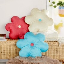Shaped Flower Accent Pillows