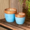 Ceramic Citronella Candle Pots