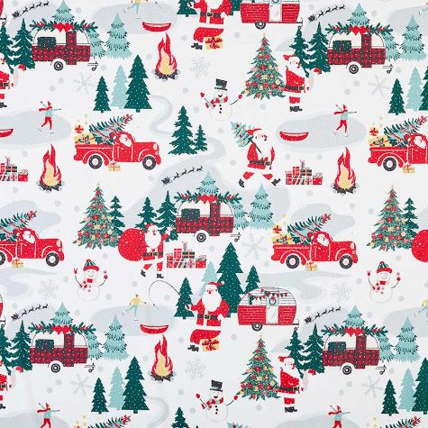Christmas Camper Bath Collection - Shower Curtain