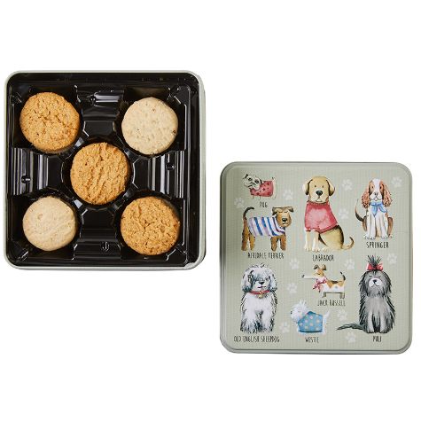 British Shortbread Cookies in Decorative Tin