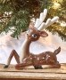 Once Upon A Christmas Vintage Gifts - Sitting Deer Figurine