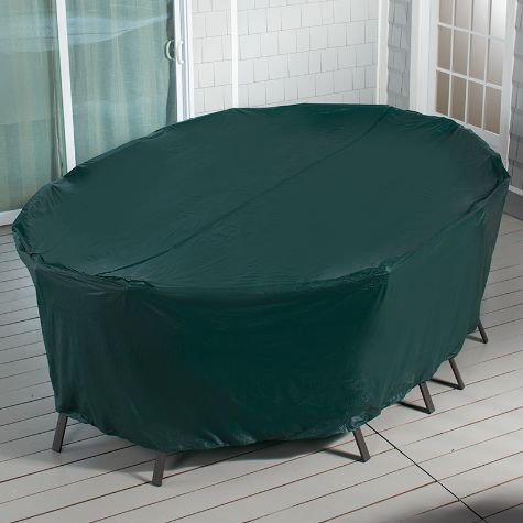 Stylish All-Weather Furniture Covers - Oblong Table and Chairs Cover