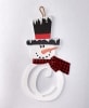 Snowman Monogram Door Hangers - C