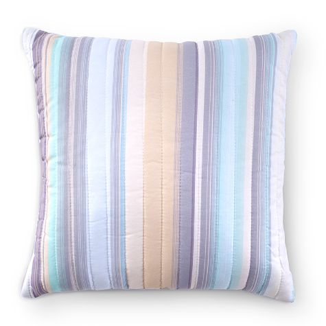 Aidan Stripe Window Curtain or Accent Pillows - Light Gray Accent Pillow