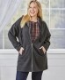 Extended Size Loose-Fit Hooded Jackets