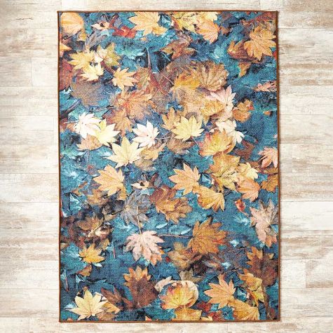Harvest Leaves Nonslip Rug Collection - Area Rug