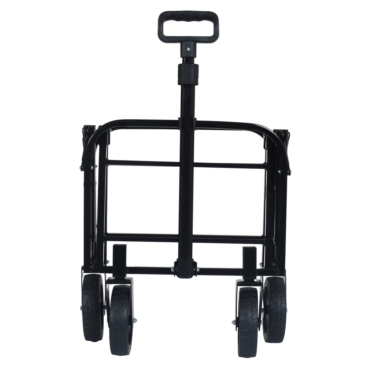 Expandable Dual-Layer Utility Wagon with 100% Extra Space - Grocery Cart for Camping, Shopping, Sports, Gardening, Fishing, Supports 225lbs, Green - image 19