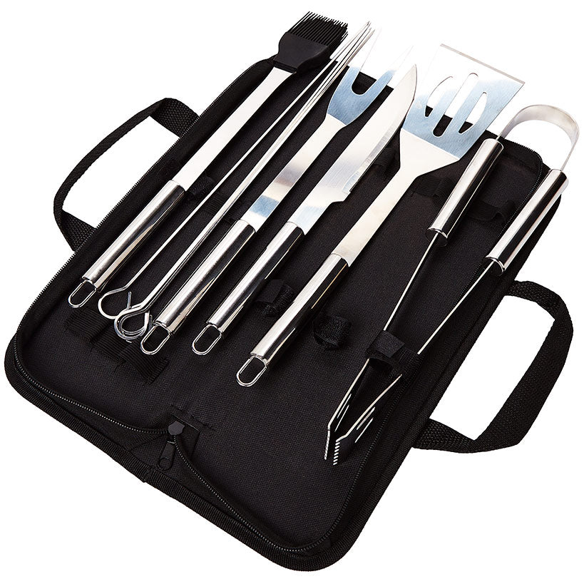 BBQ Grill Tools and Utensil Accessories Kit - 10-Pc.