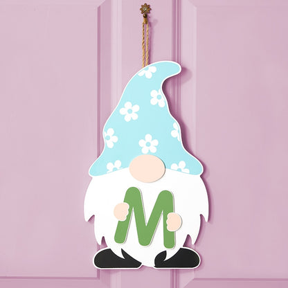 Monogram Gnome Door Hangers