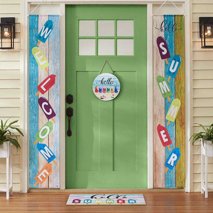 Hello Summer Porch Decor
