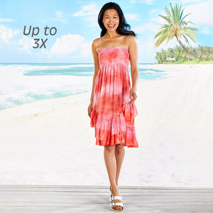 Tie-Dye Convertible Cover-Ups