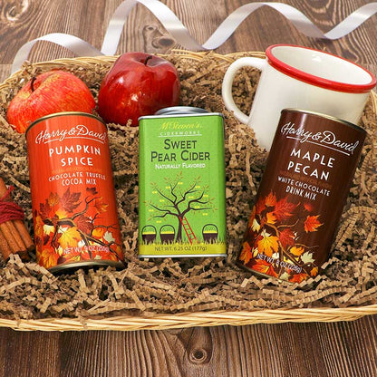 Harry And David Flavored Cider And Cocoa Gift Set