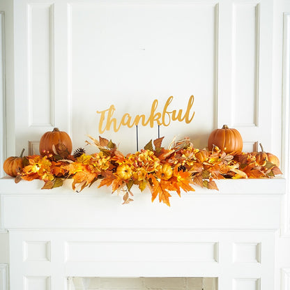 Seasonal Mantel Accents