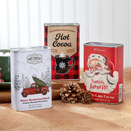 McStevens Classic Christmas Icon Hot Cocoa Tin 8oz