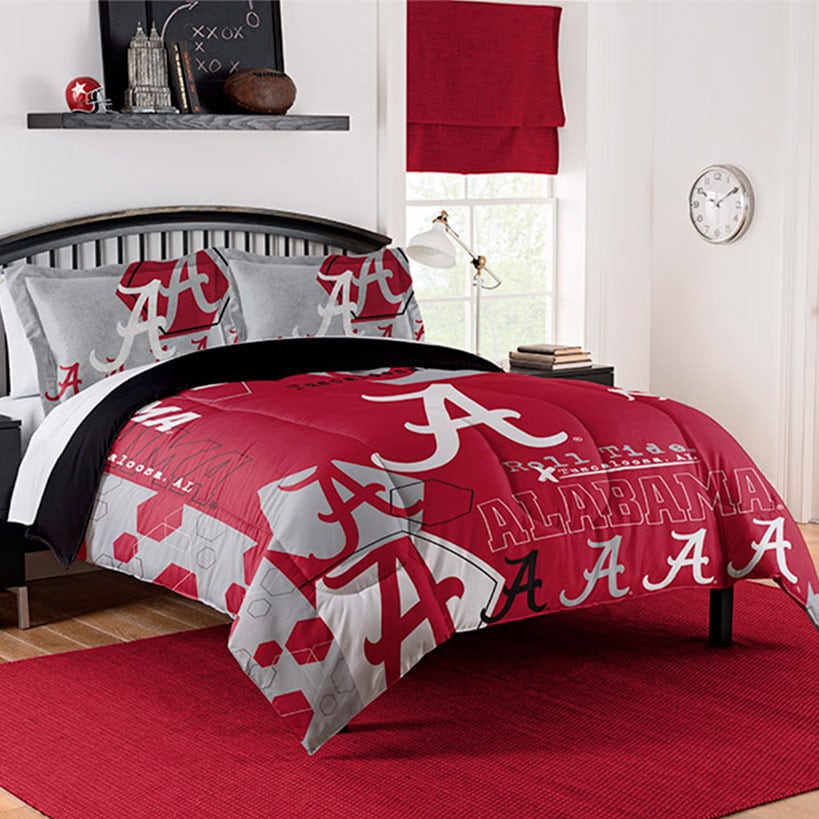 NCAA Hexagon Comforter Set