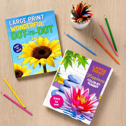 Large Print Activity Books