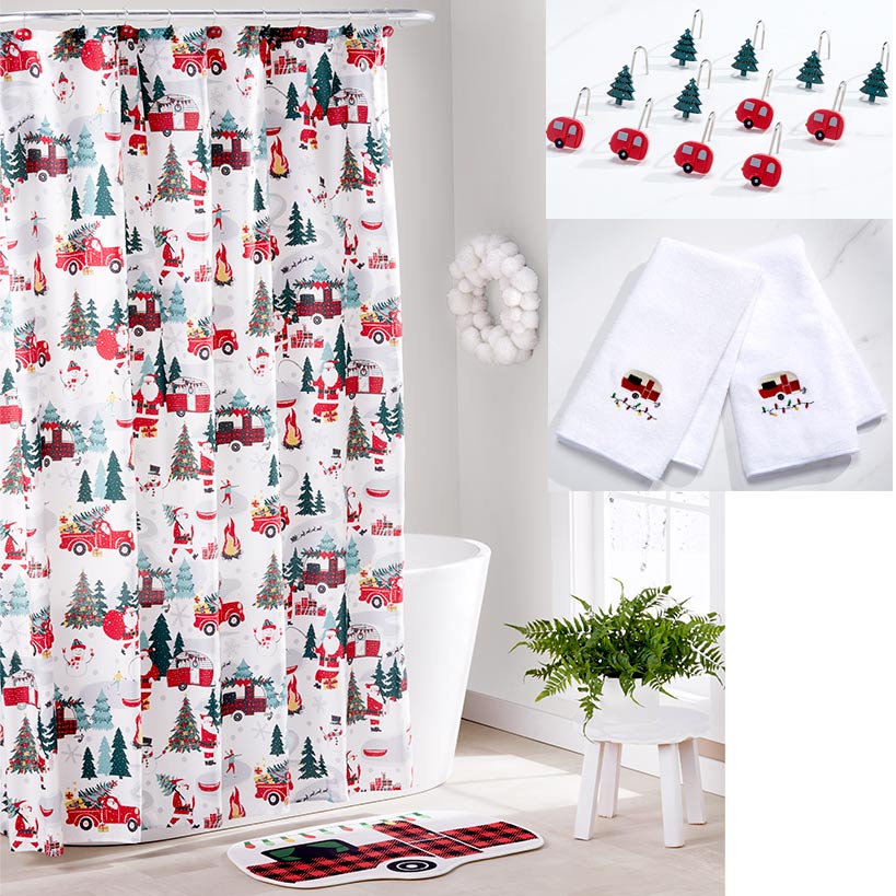 Christmas Camper Bath Collection