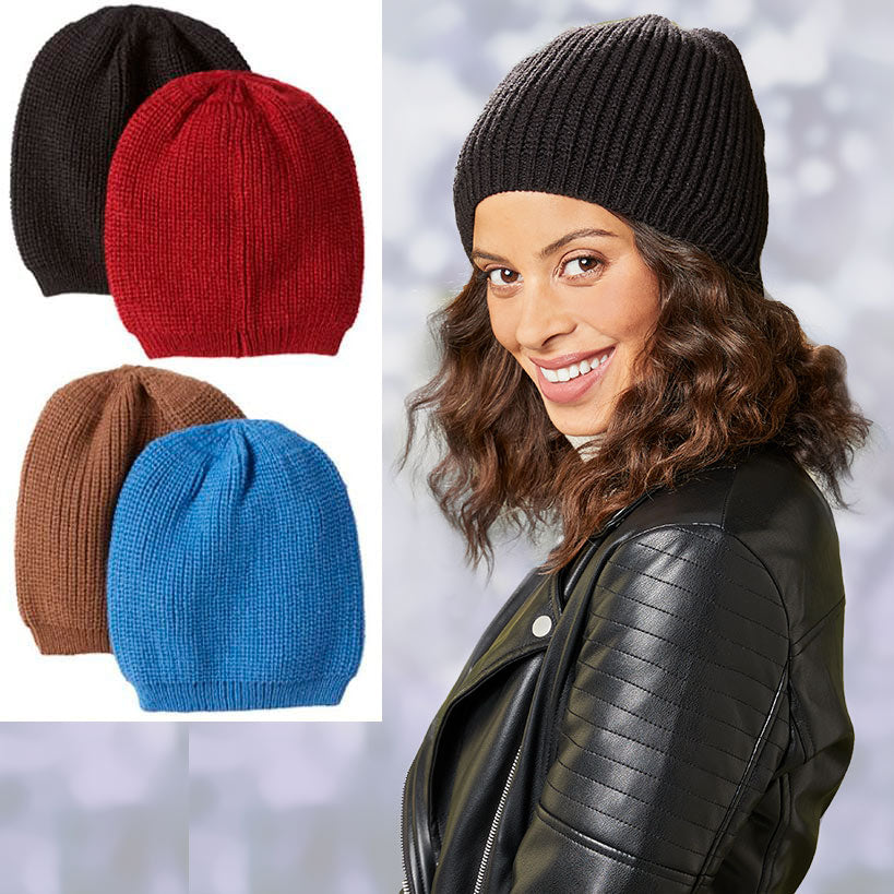 Set of 2 Beanie Hats