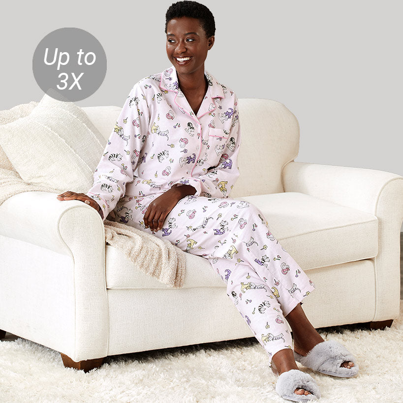 Cats Flannel Pajamas