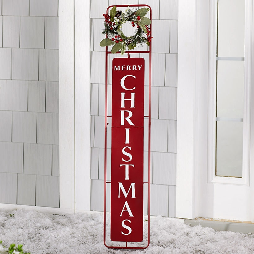 Christmas Porch Leaner