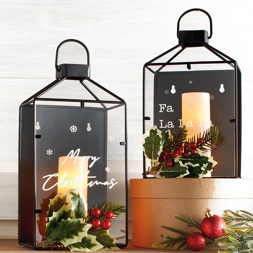 Christmas Edge Lanterns