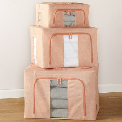 Springtime Collapsible Storage Boxes with Windows