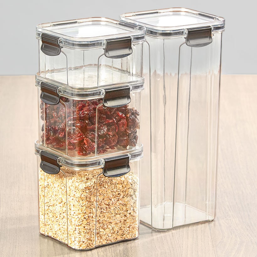 8-Pc. Locking Lid Airtight Canisters