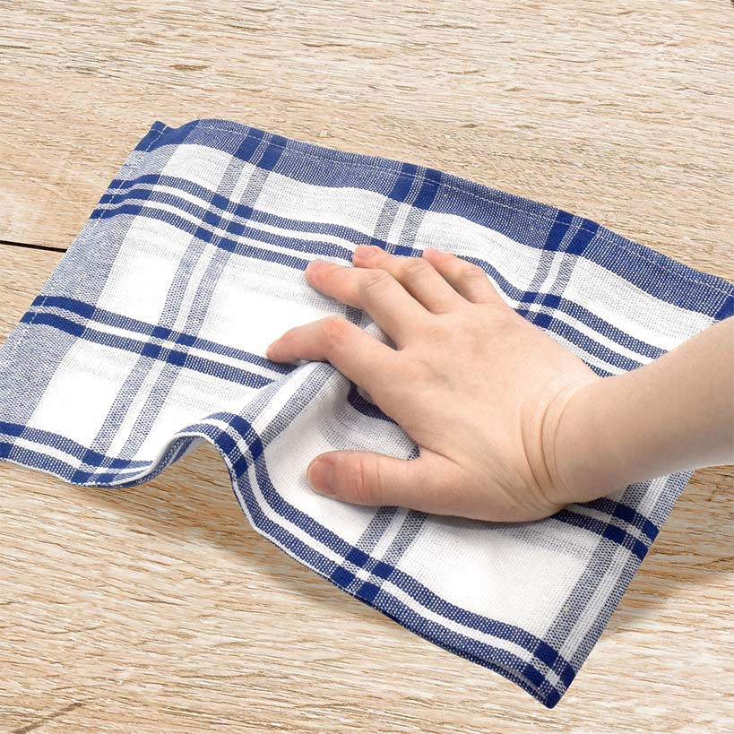 Kitchen Towels Assorted Colors and Patterns Set of 10